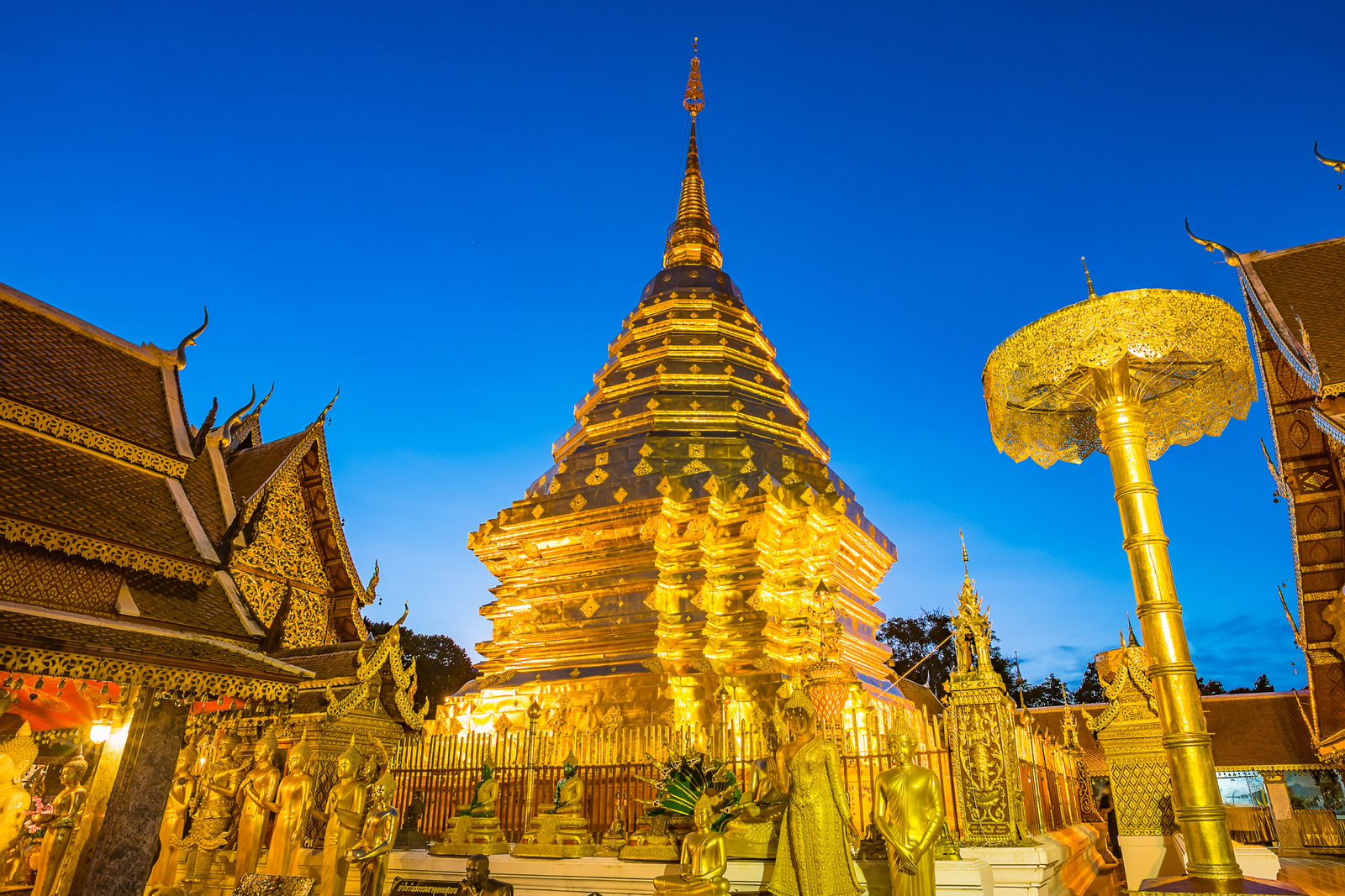 Amanecer en Doi Suthep