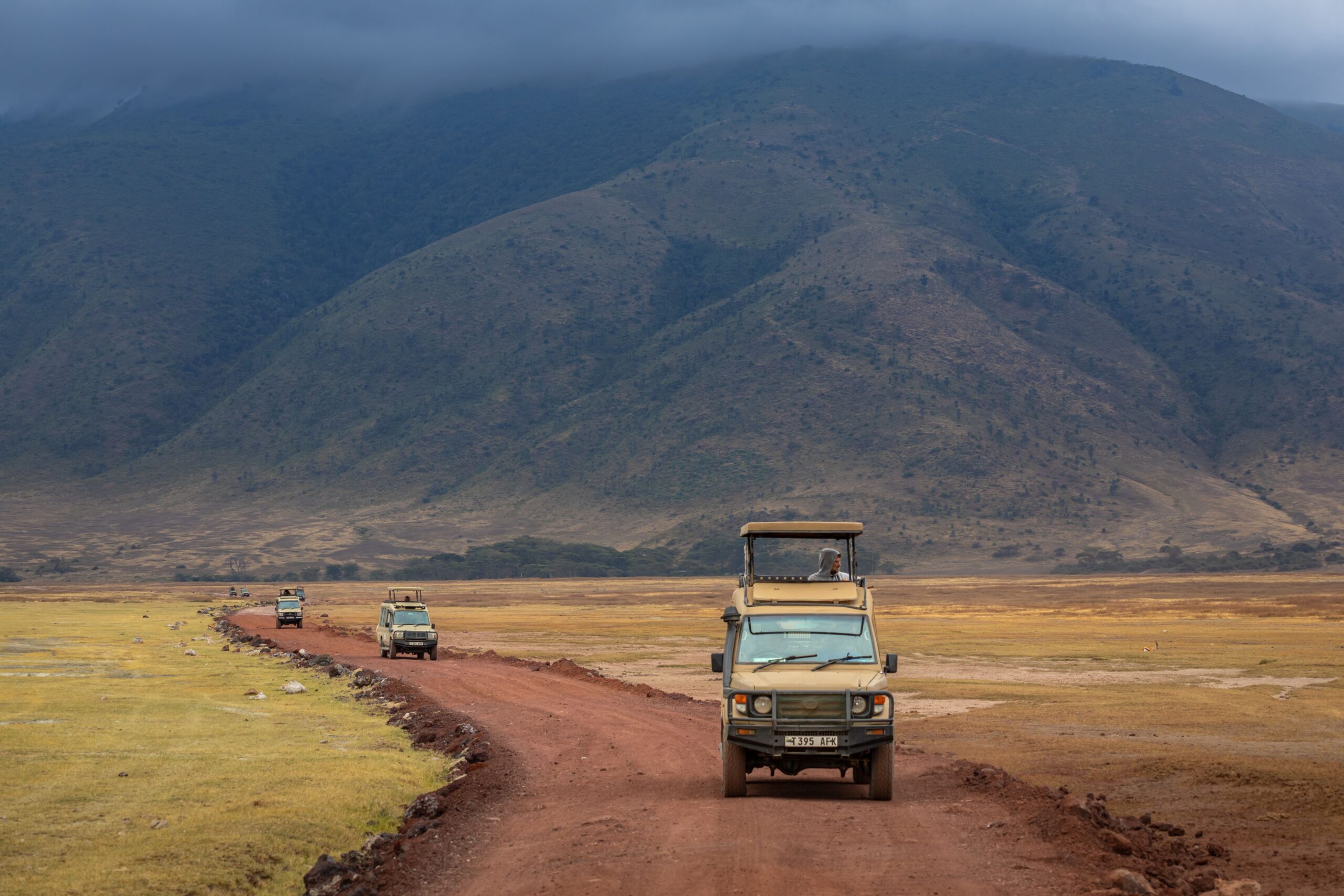 Bajar al cráter del Ngorongoro al amanecer