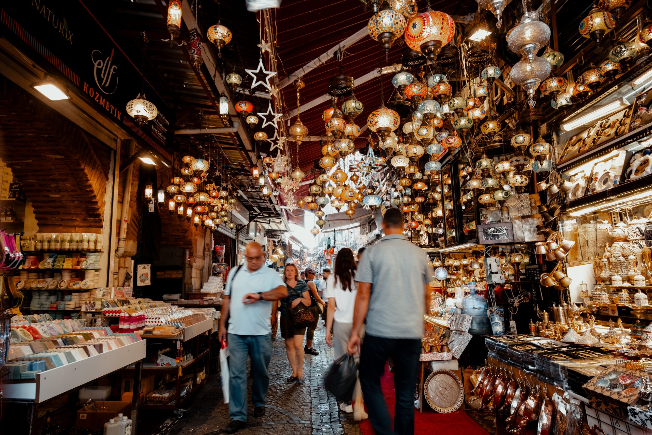 Perderse en el Gran Bazar sin lista de compras