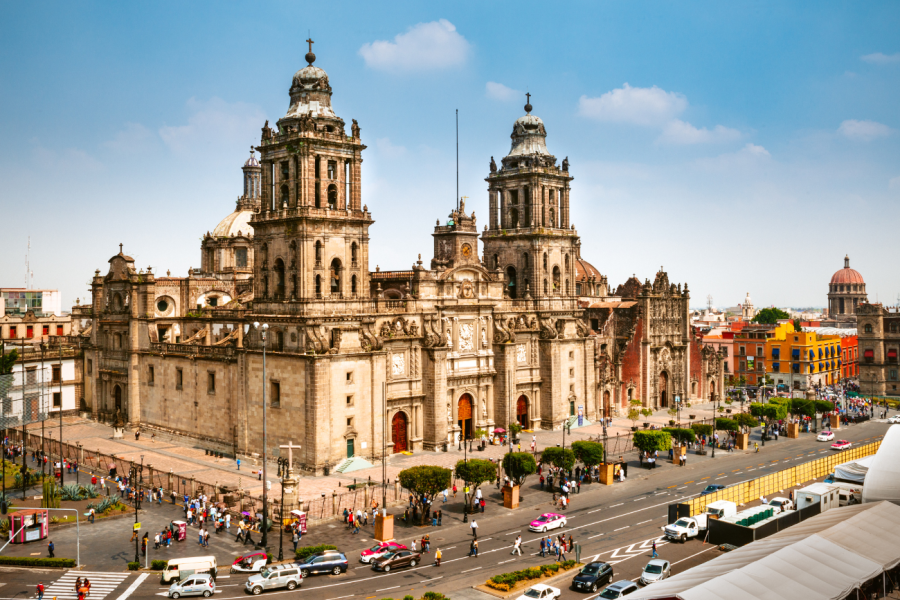 zocalo, ciudad de mexico